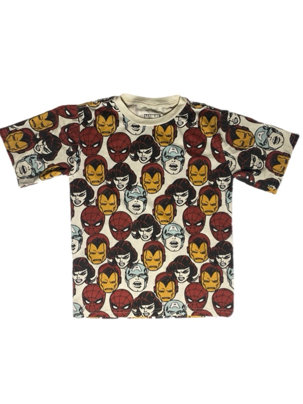 Marvel Superhero’s Short Sleeve T Shirt Boy Size 8